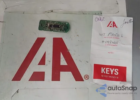 2017 Mazda Mazda6 Touring z USA, uszkodzony, nr VIN JM1GL1V53H1103645